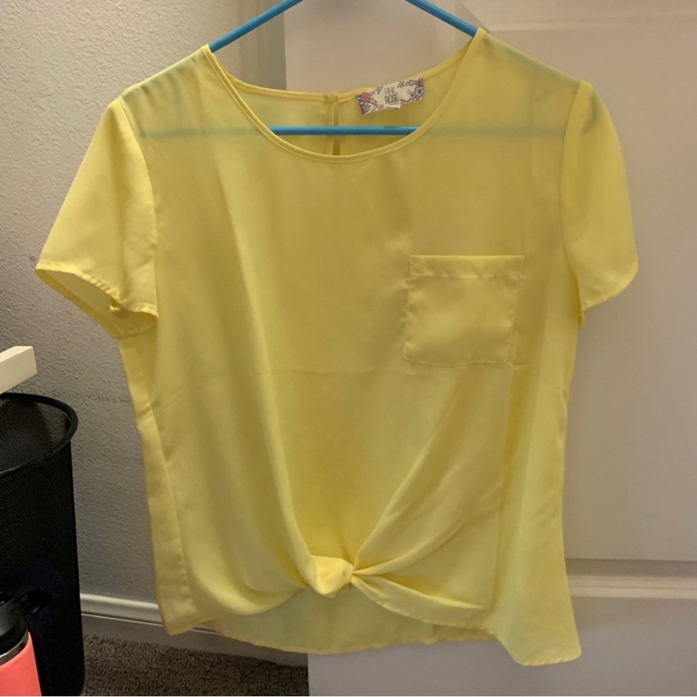 Pink Rose Blouse